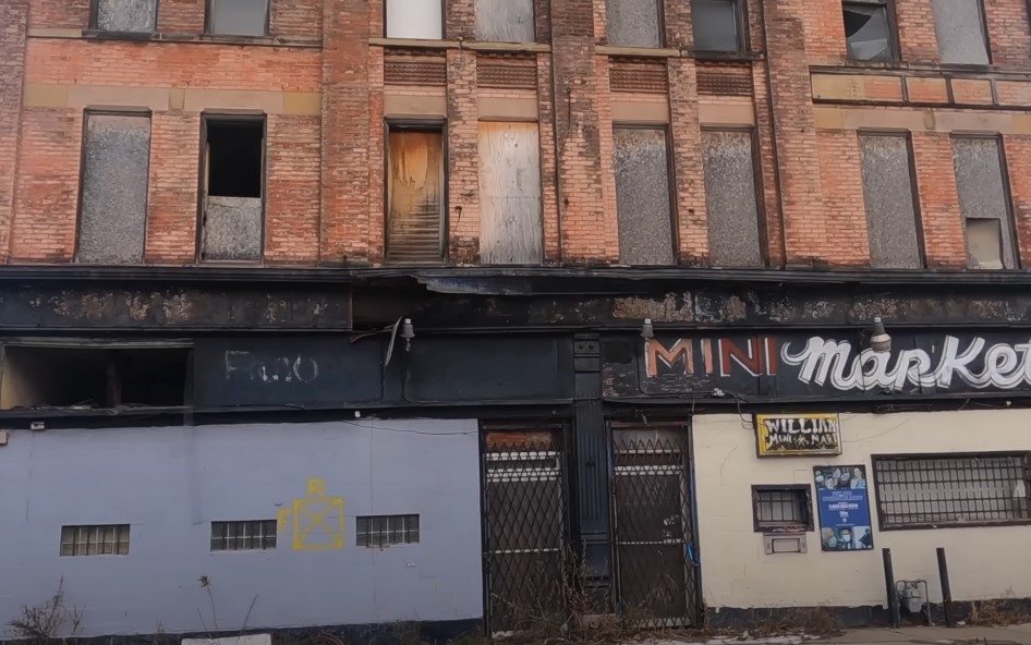 Abandoned building in Buffalo, NYC